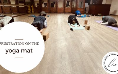 Frustration on the mat
